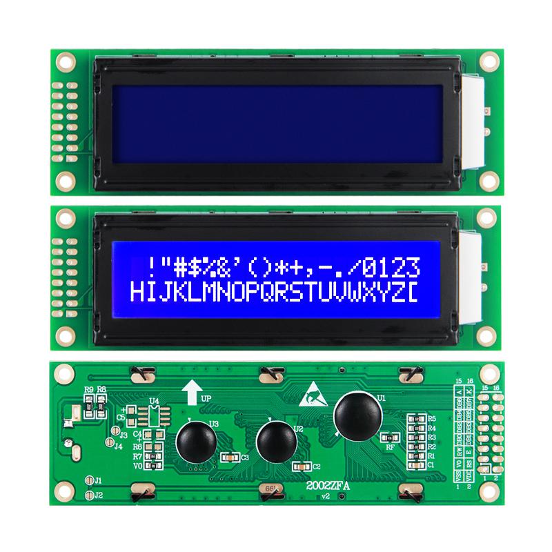 2002字符點陣LCD液晶顯示屏